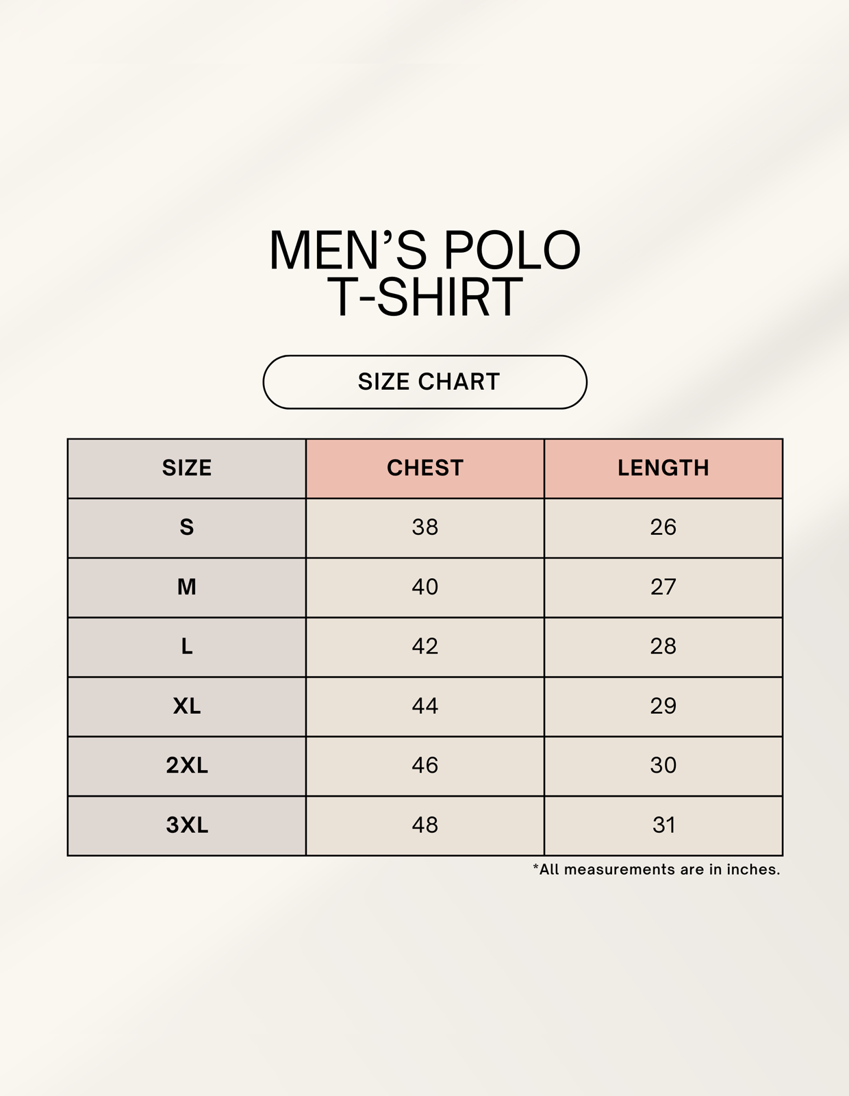 Men's Polo Plain