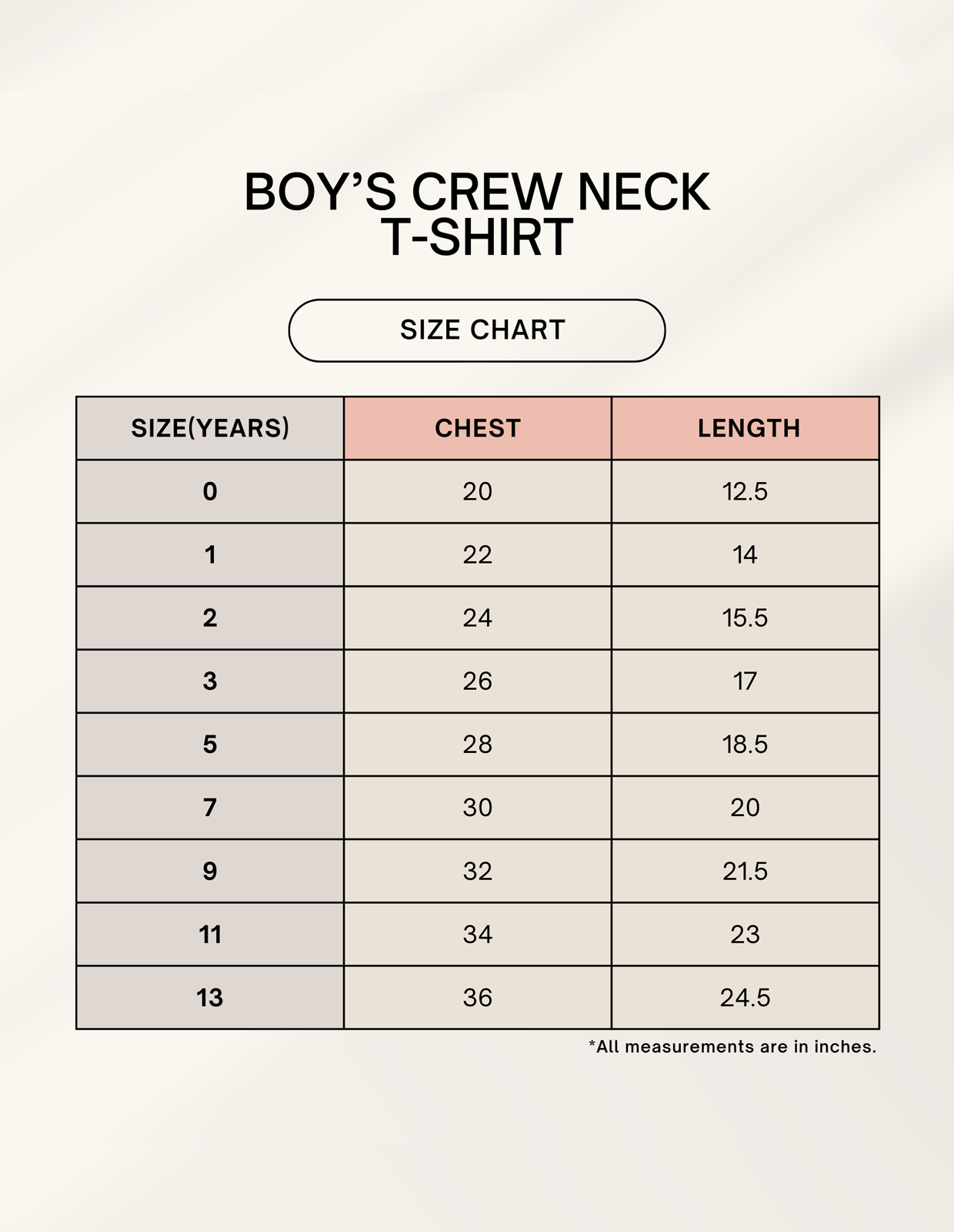 Boy's Crew Neck T-Shirt - Born This Way