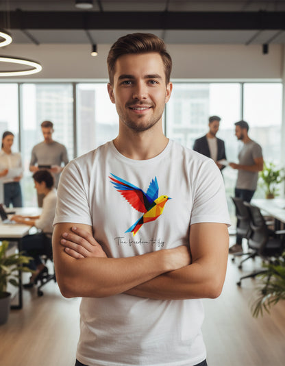 Unisex Supima T-Shirt - Bird