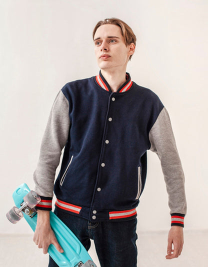Unisex Varsity Jacket Plain