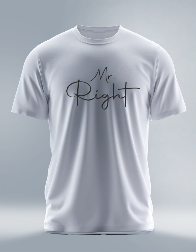 Unisex Classic Crew - Mr. Right T-Shirt