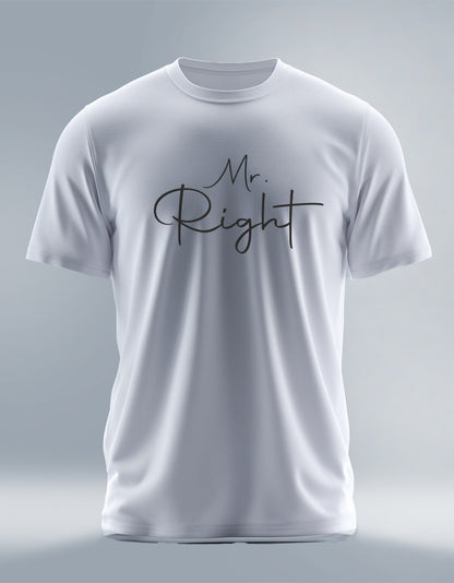 Unisex Classic Crew - Mr. Right T-Shirt