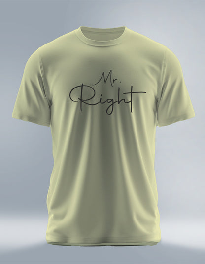 Unisex Classic Crew - Mr. Right T-Shirt