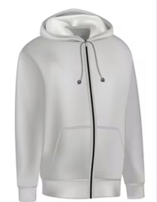 Unisex Zip Hoodie Plan